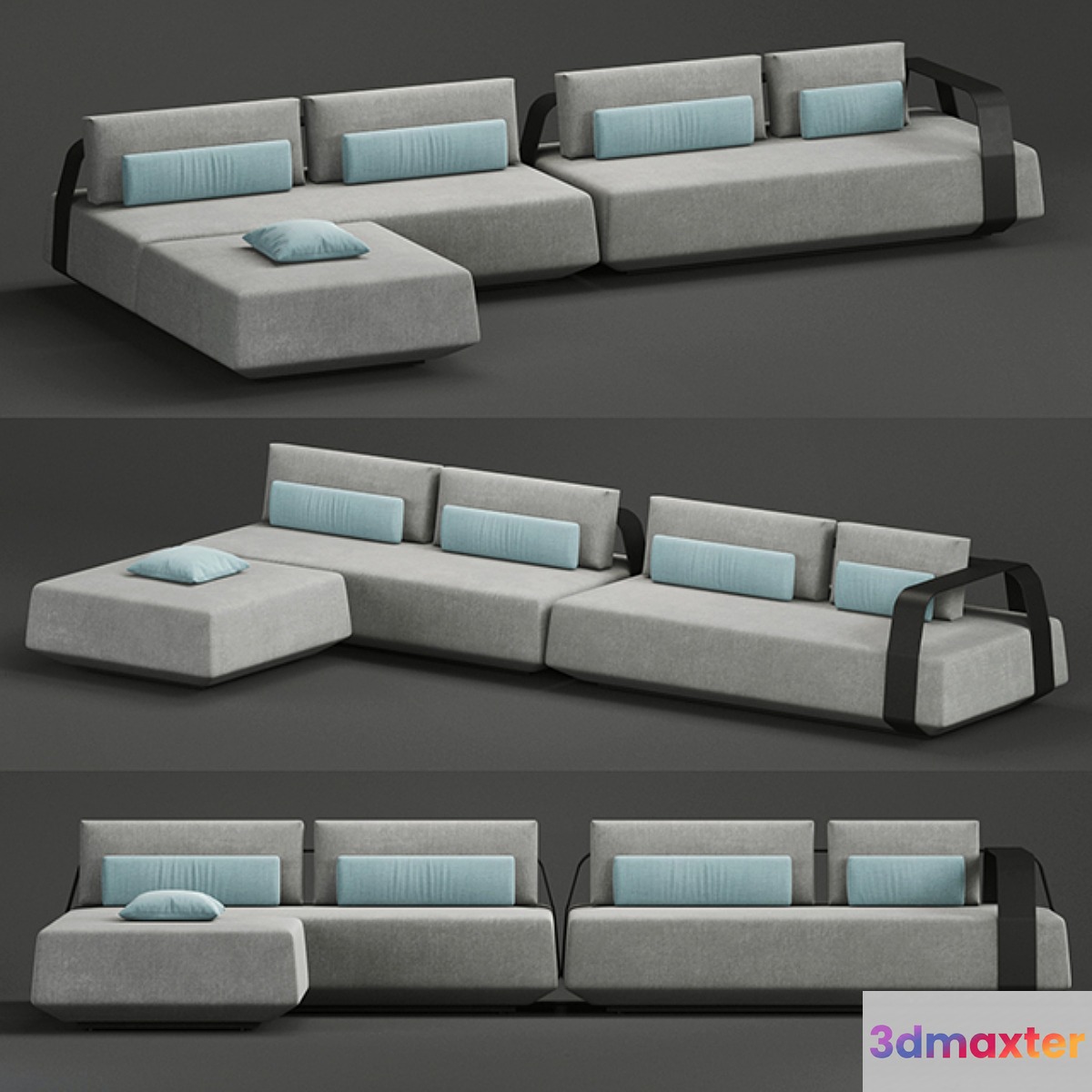 KUMO sofa by Manutti 3D Max