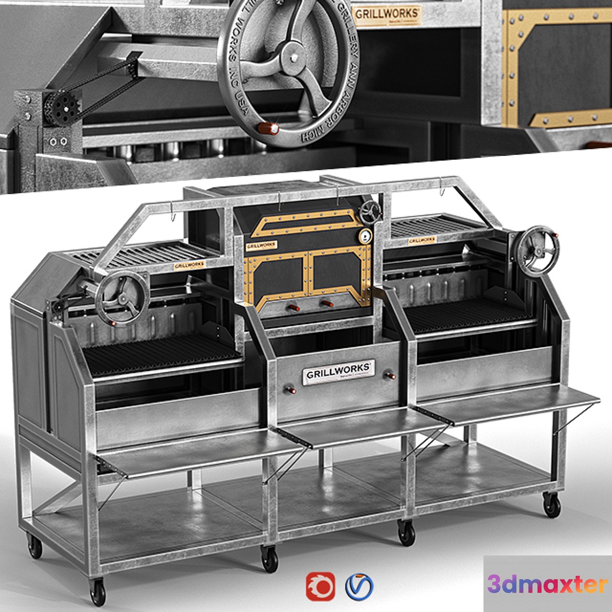 Grillworks Infierno X100 - No.2 3D Max