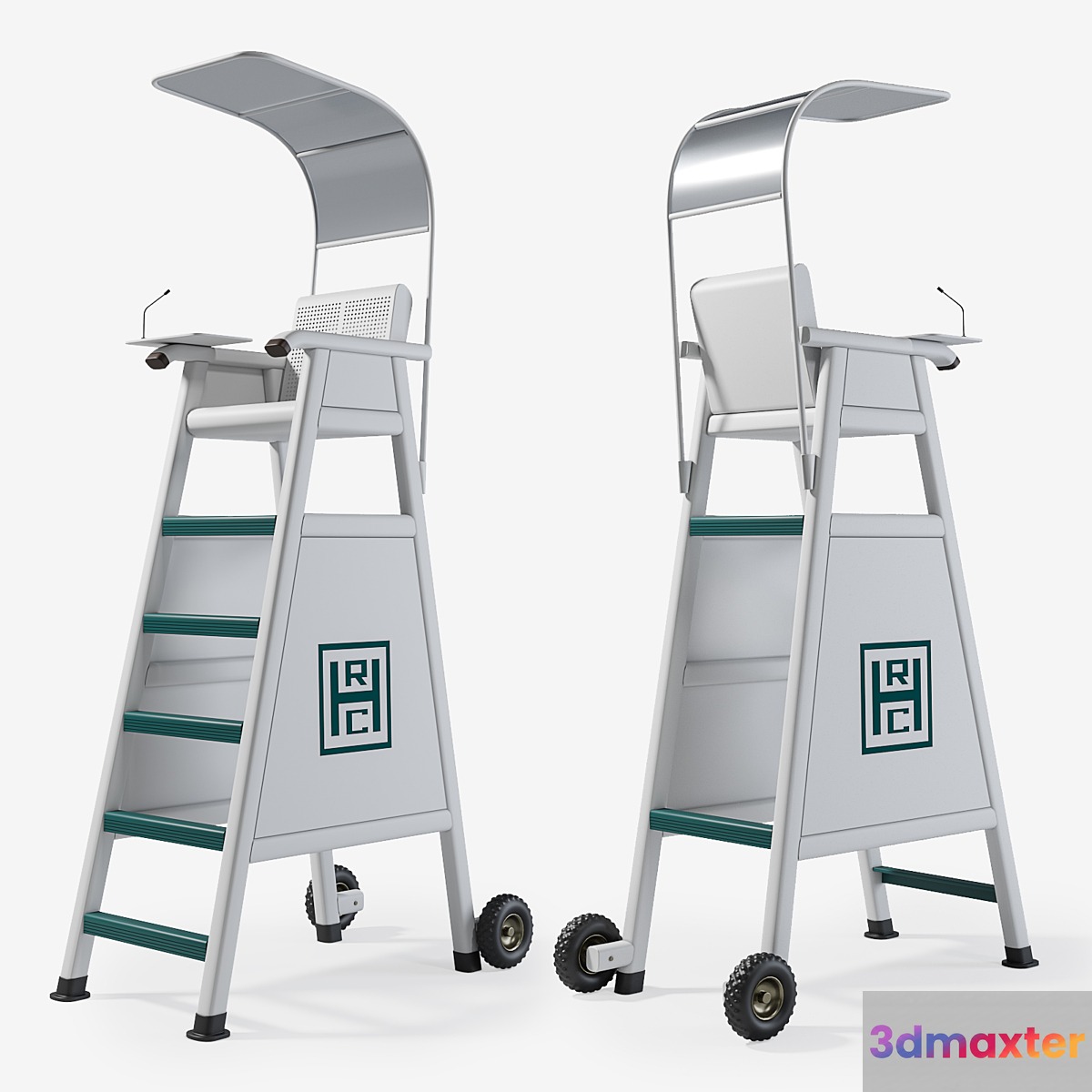 World Tournament Umpire Chair 3D Max