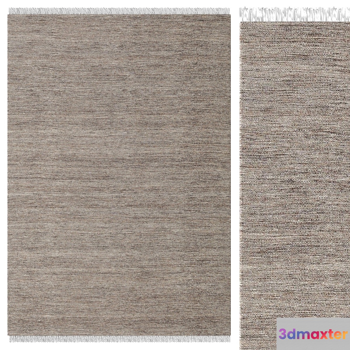 Carpet CarpetVista Melange - Brown CVD16518 3D Max