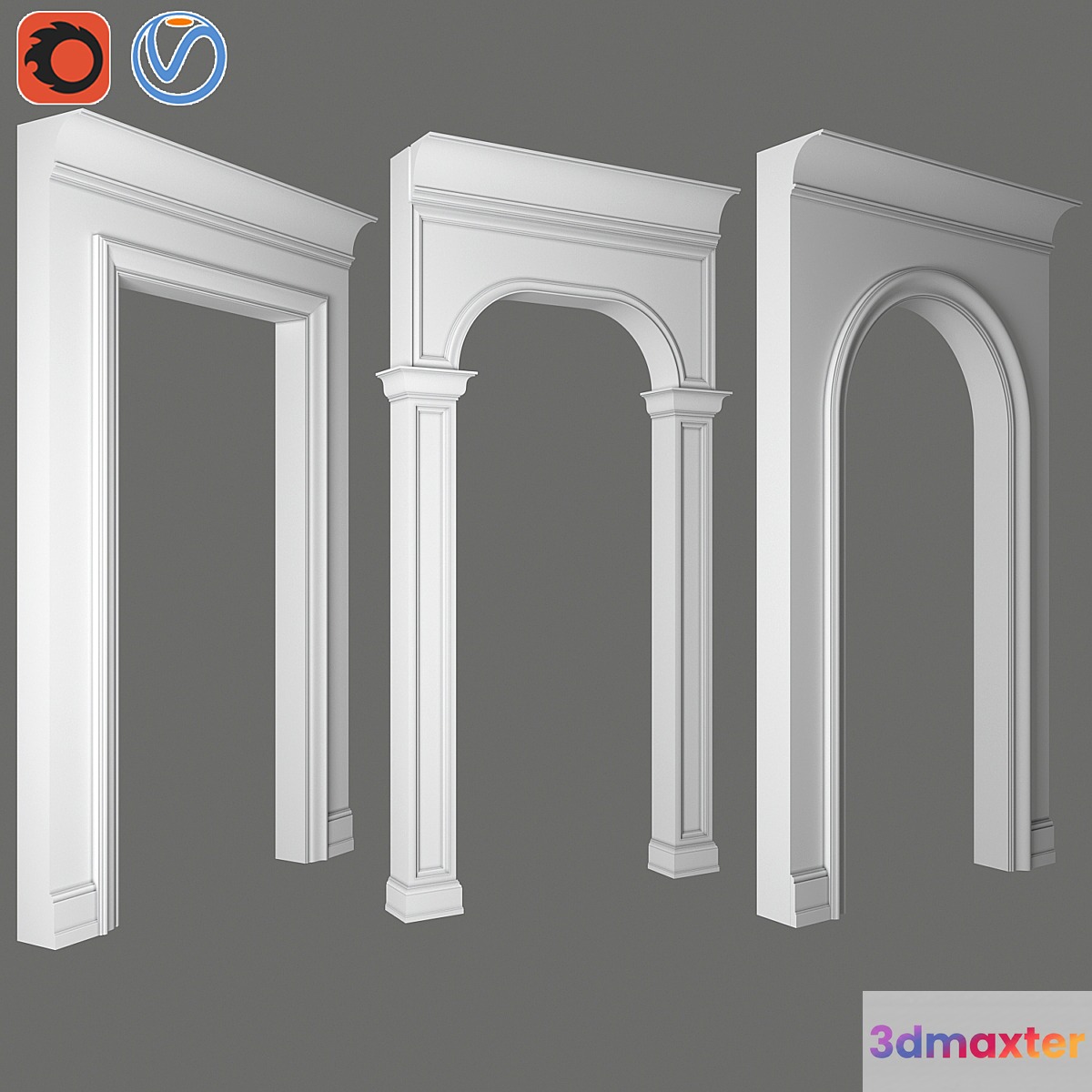 Decorative molding_010 3D Max