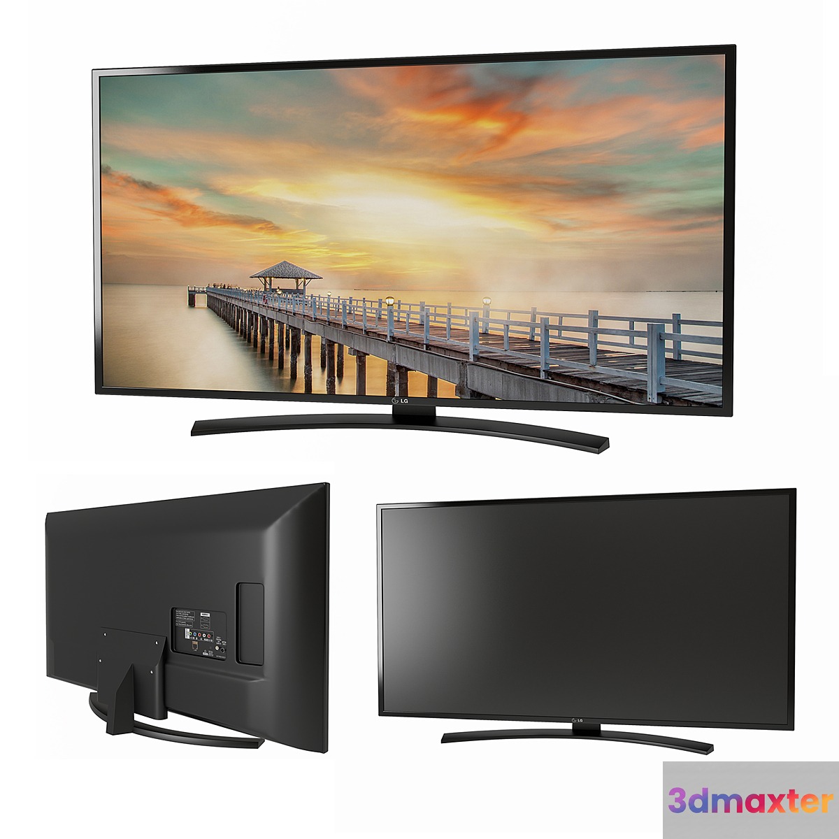 TV lg 43uk6450plc 3D Max