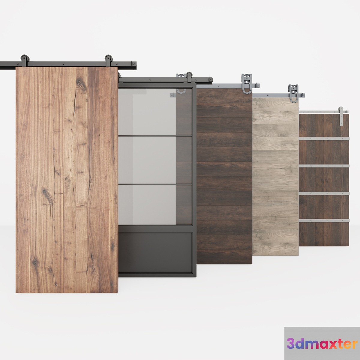 BARN DOOR set