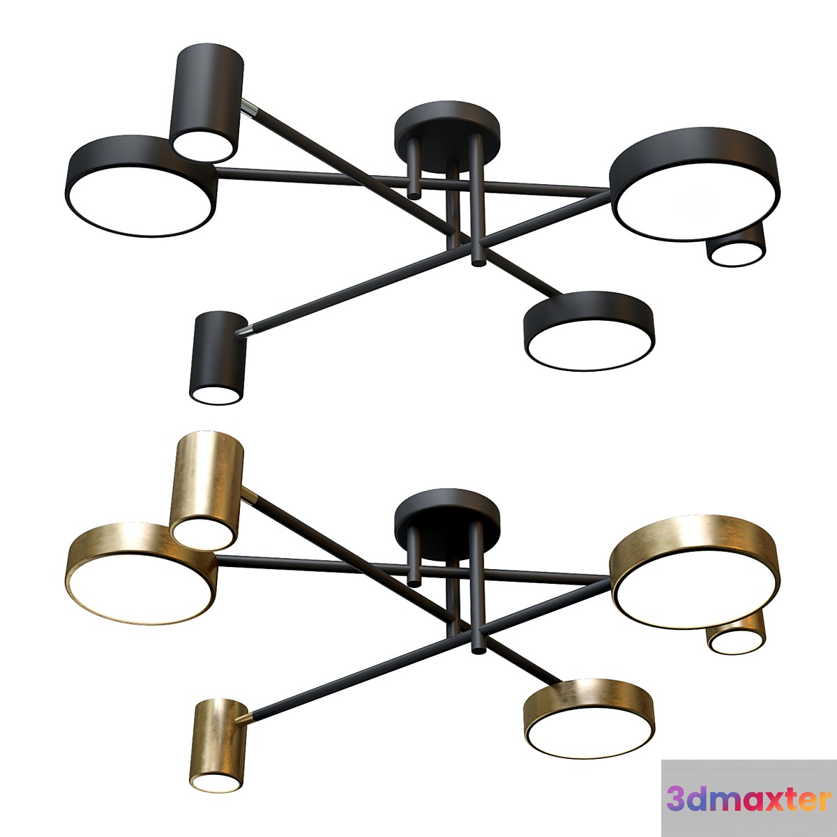 Lampatron_TECHNUM LED SHORT01 3D Max
