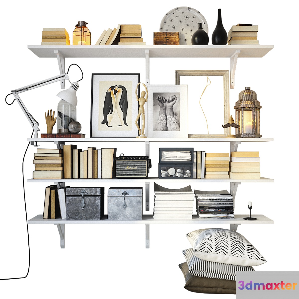 Decorative set 3D Max