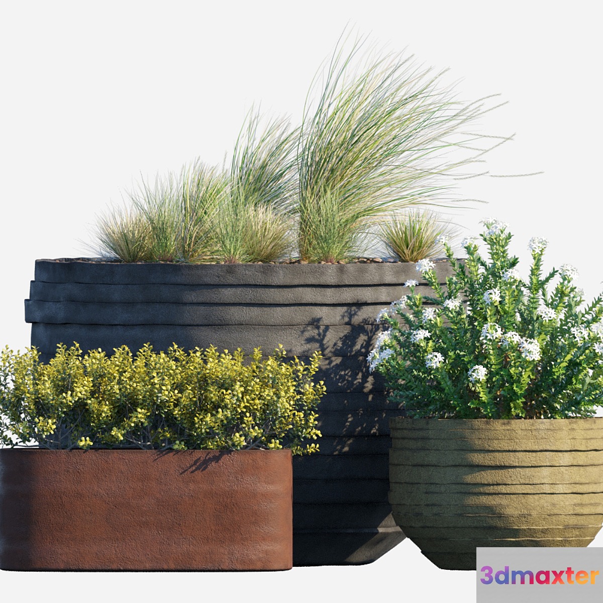 Outdoor set 6 3D Max