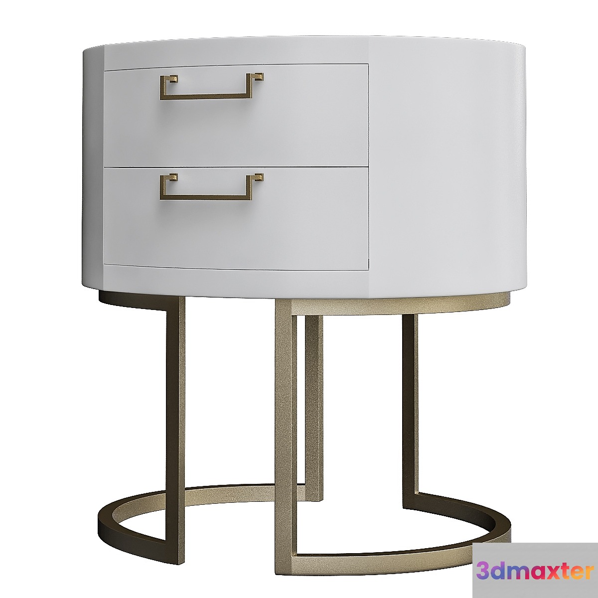 BAKER Pallasite Lamp Table