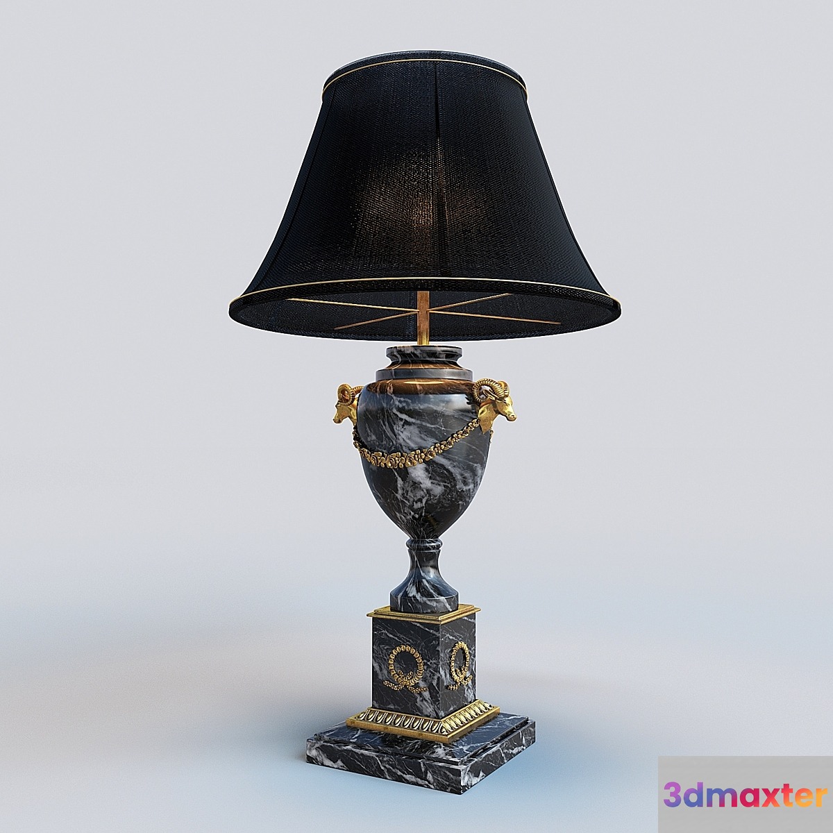 Place lamp 3D Max