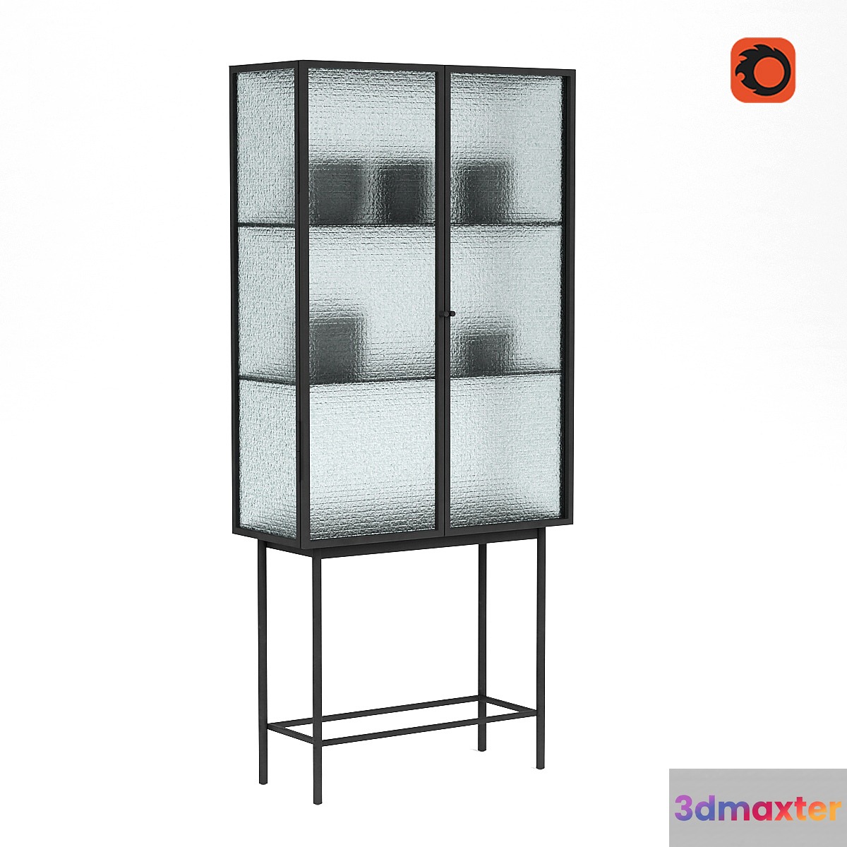 Haze vitrine 3D Max