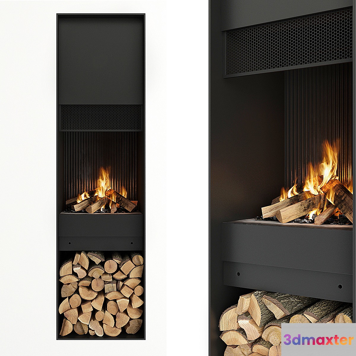 Fireplace and firewood - No.3