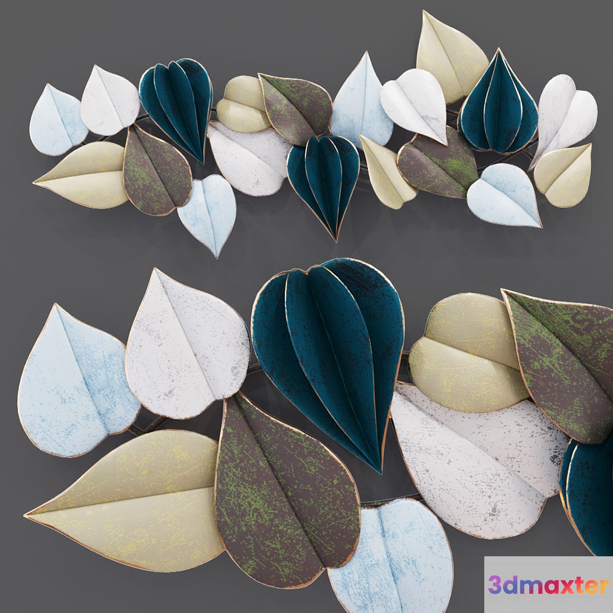 Decorative panel Leaves - No.4