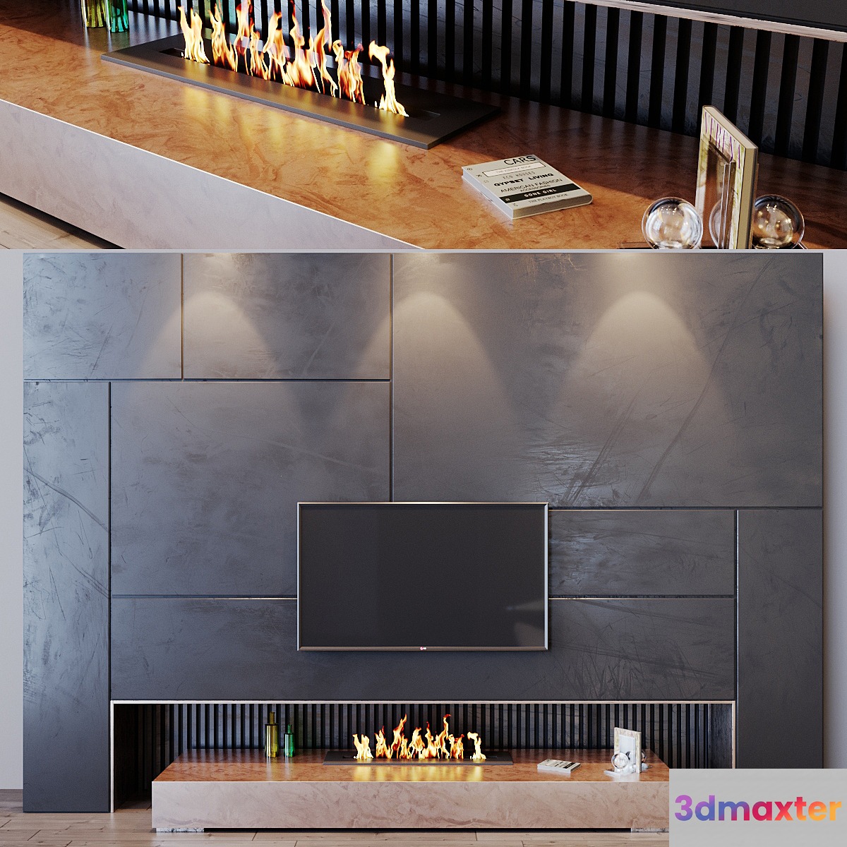 tv set 19 3D Max