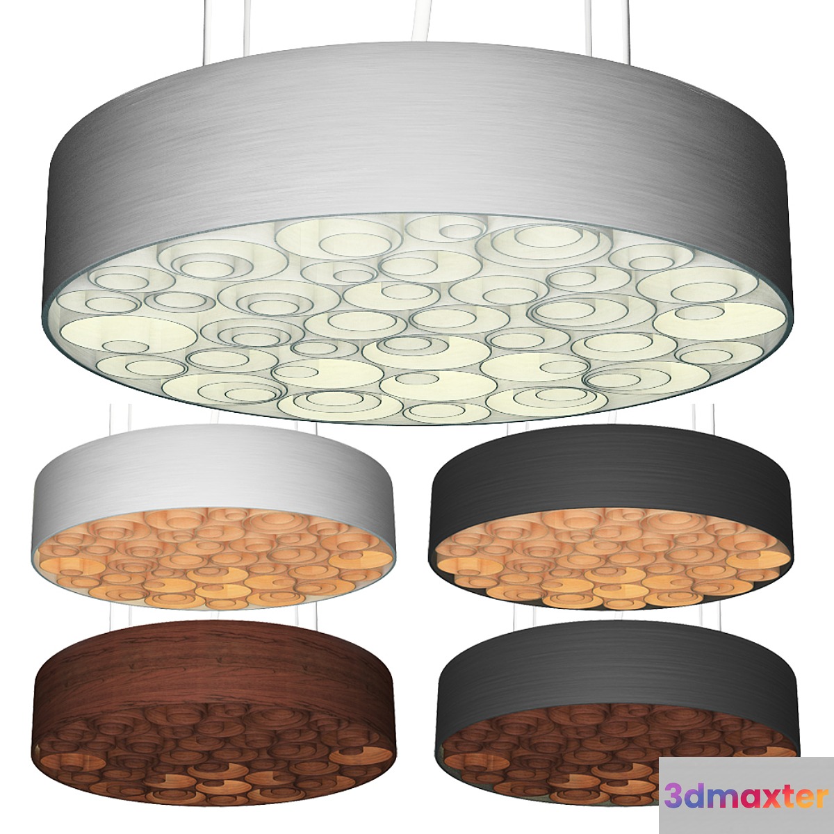 LZF Spiro SM LED Suspension Lamp - No.2 3D Max