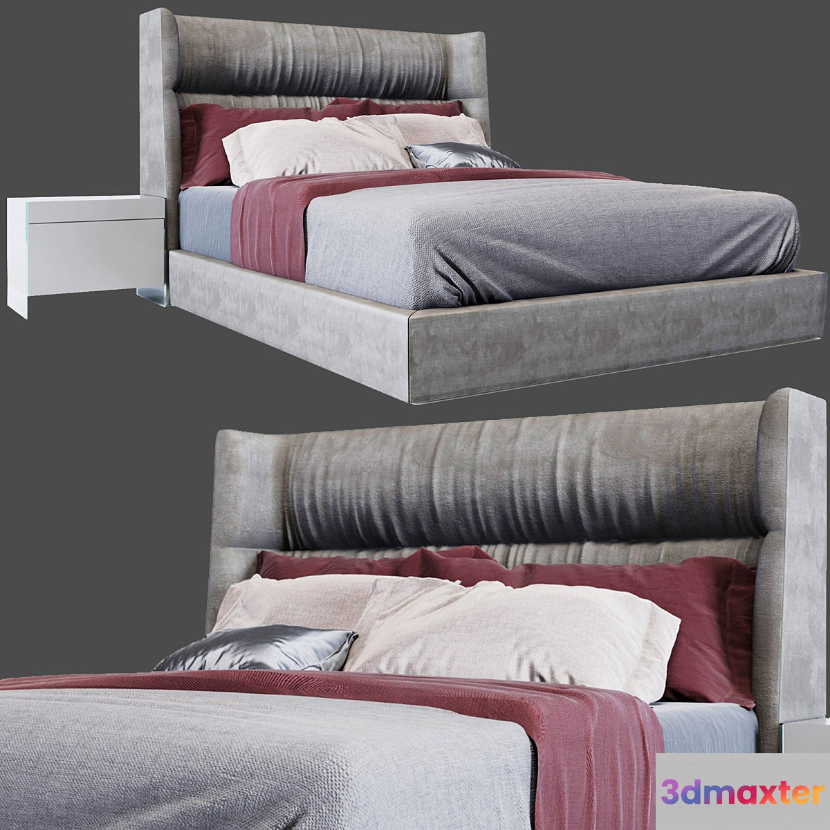 Laska Family Bed Susan 3D Max