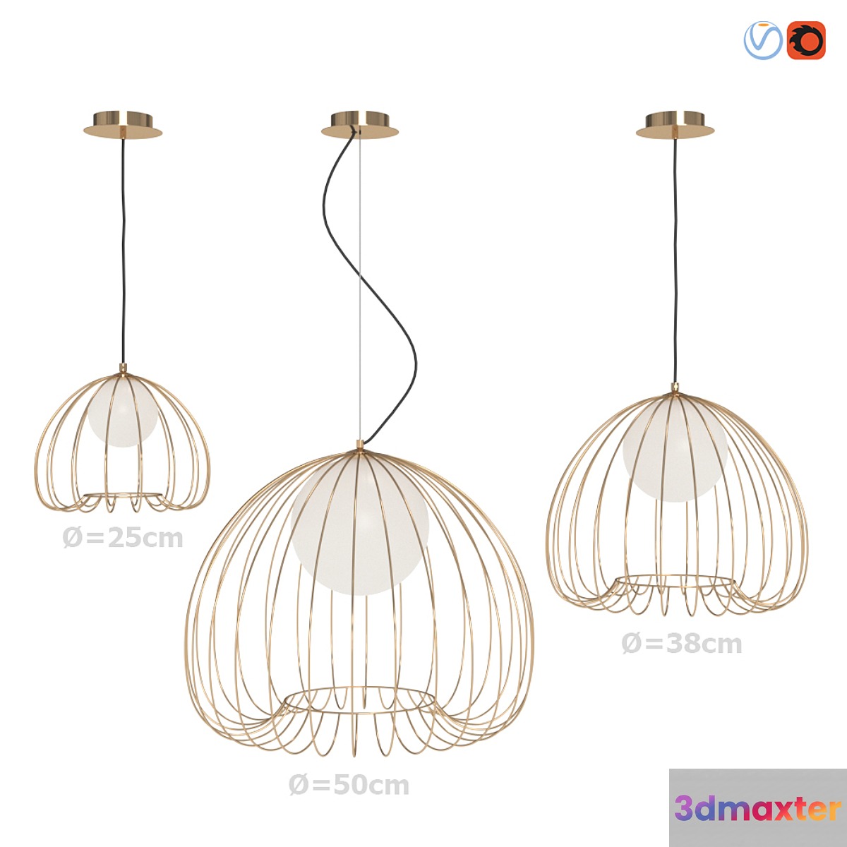 Maytoni Polly Pendant Lamp 3D Max