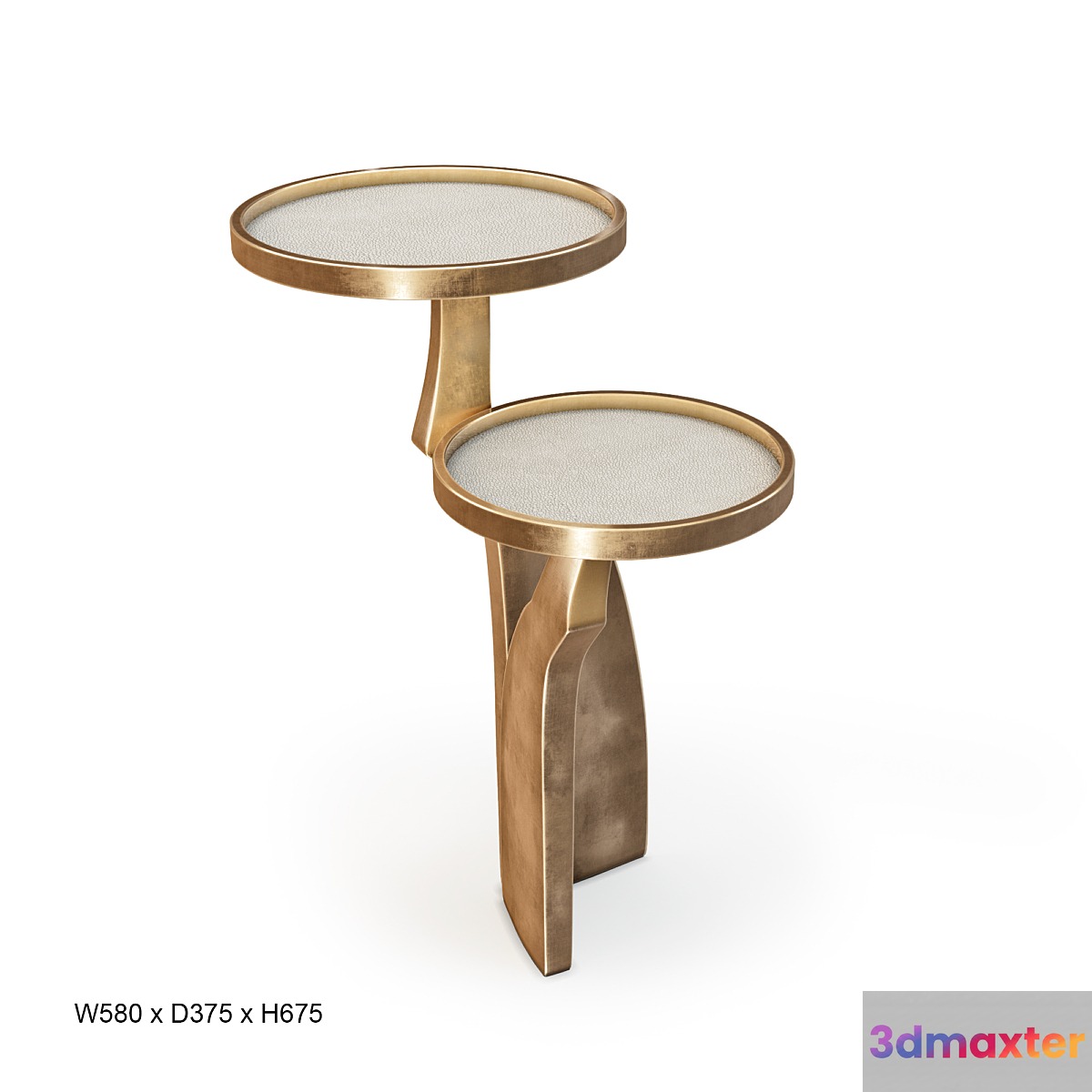 Kifu Paris Chital Side table 3D Max