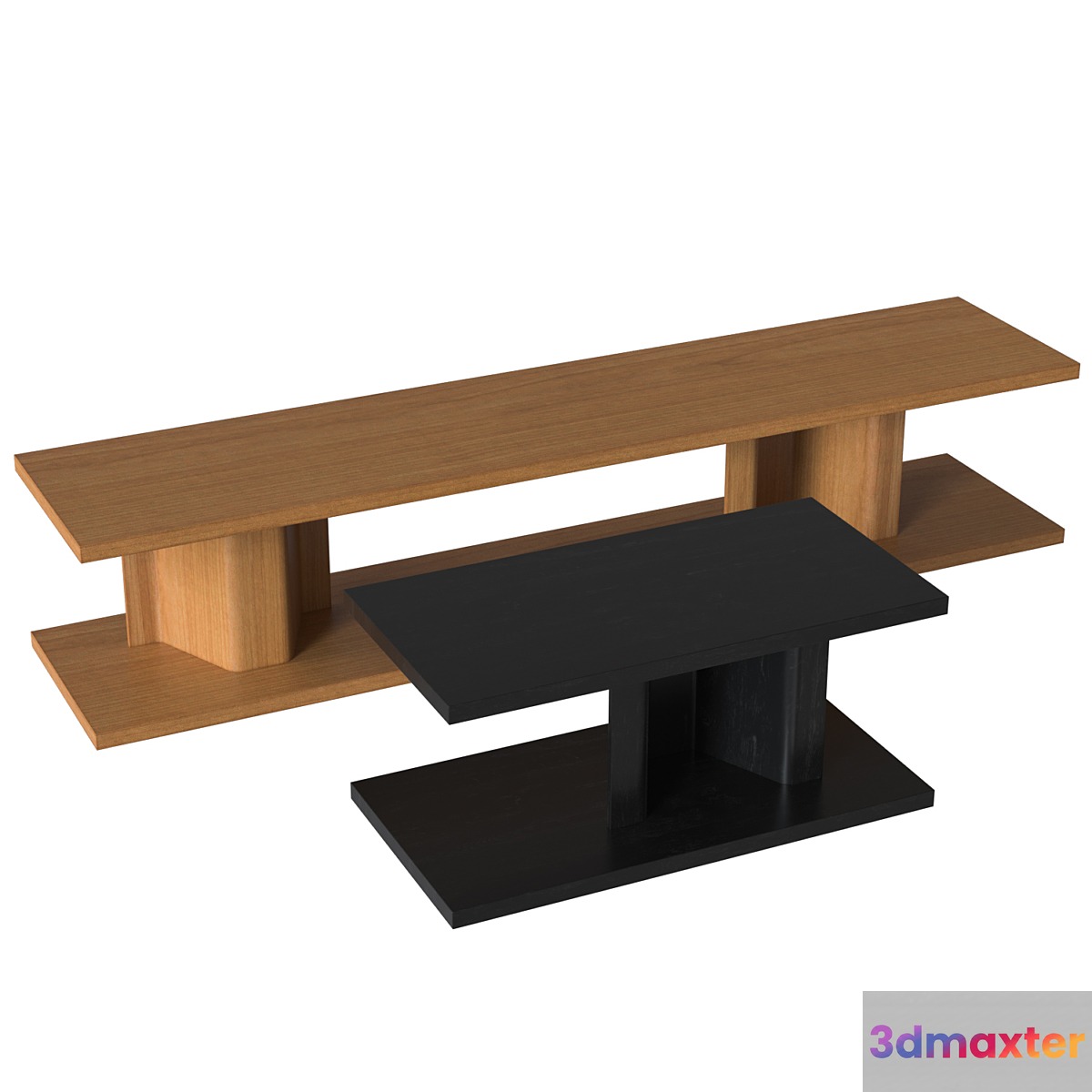 Bit side table 3D Max