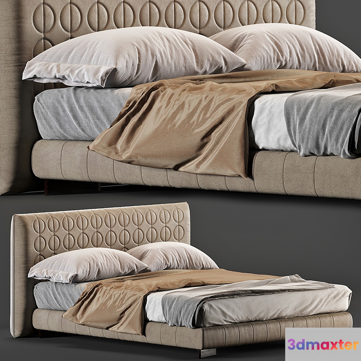 Minotti_Curtis_Bed - No.10