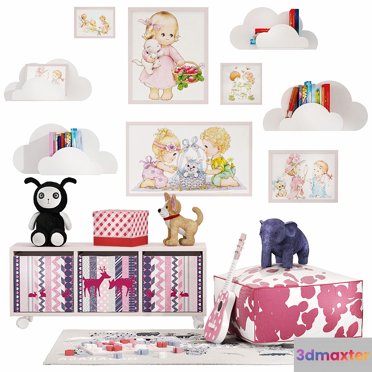 Children set 10 part1 3D Max