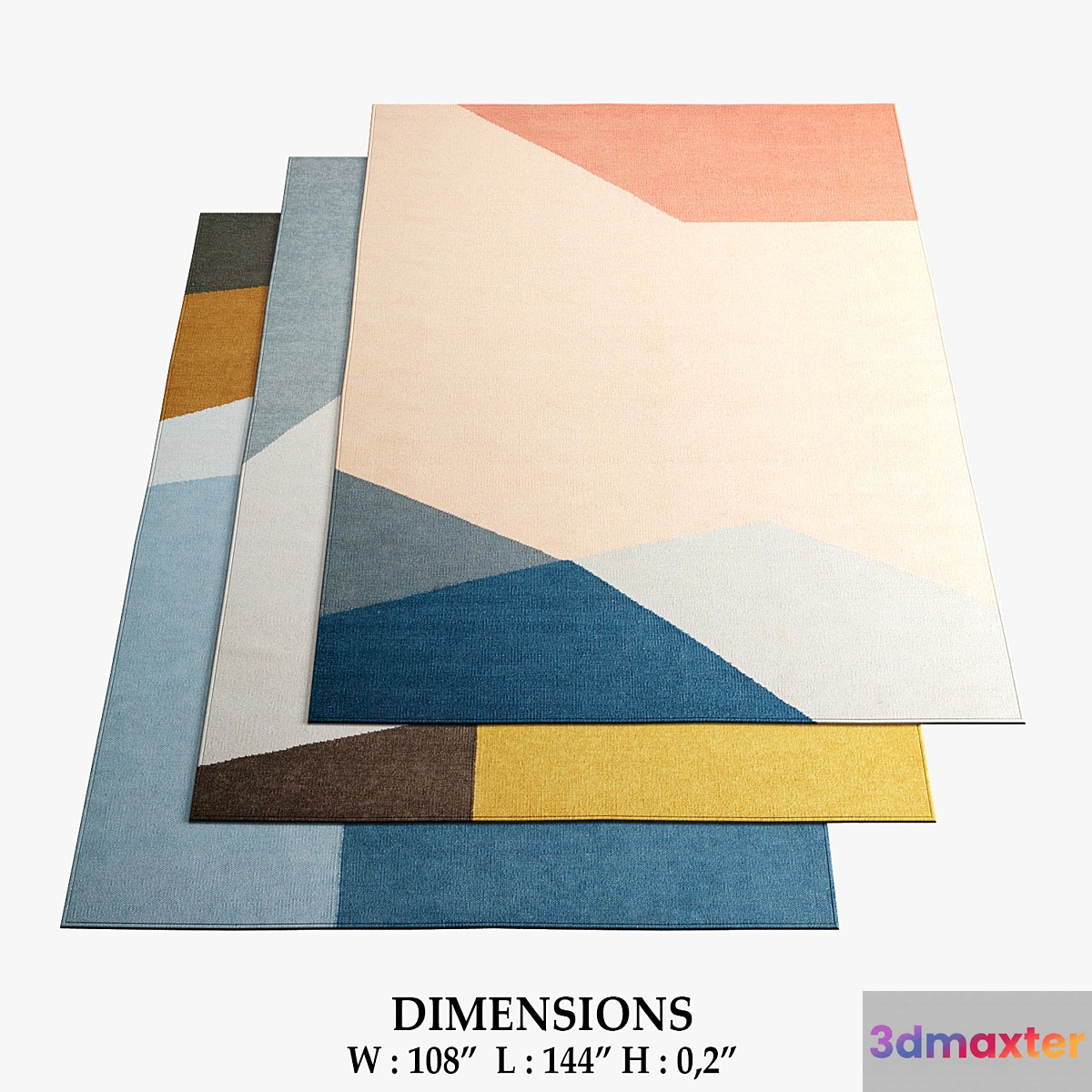 Fogia Rugs_454 3D Max