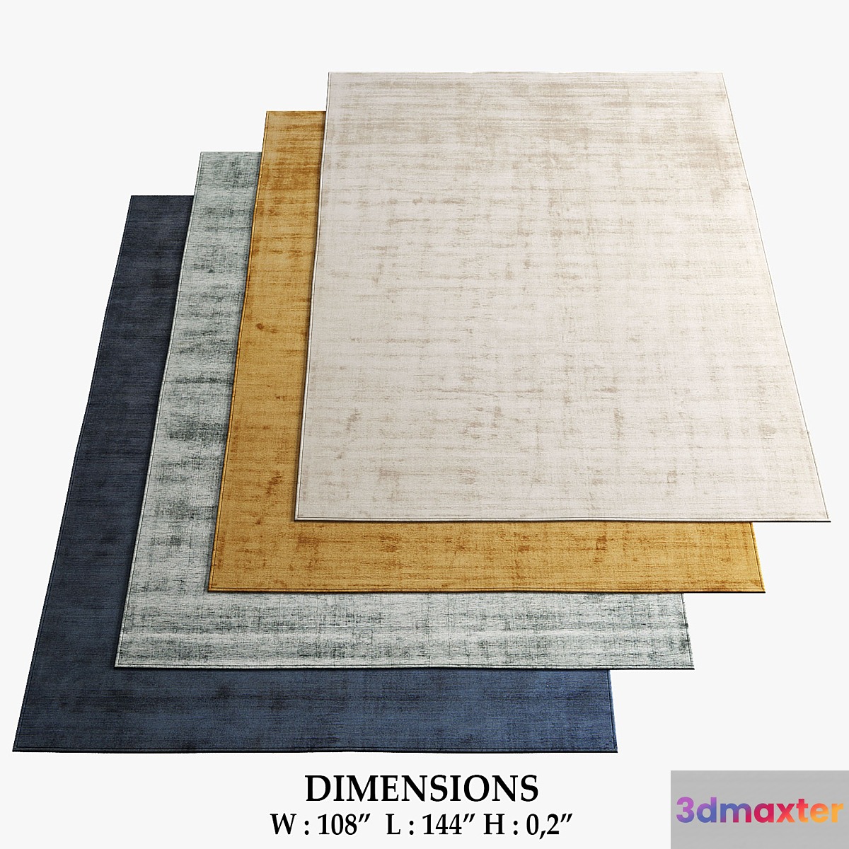 Toulemonde Bochart Rugs_455 3D Max