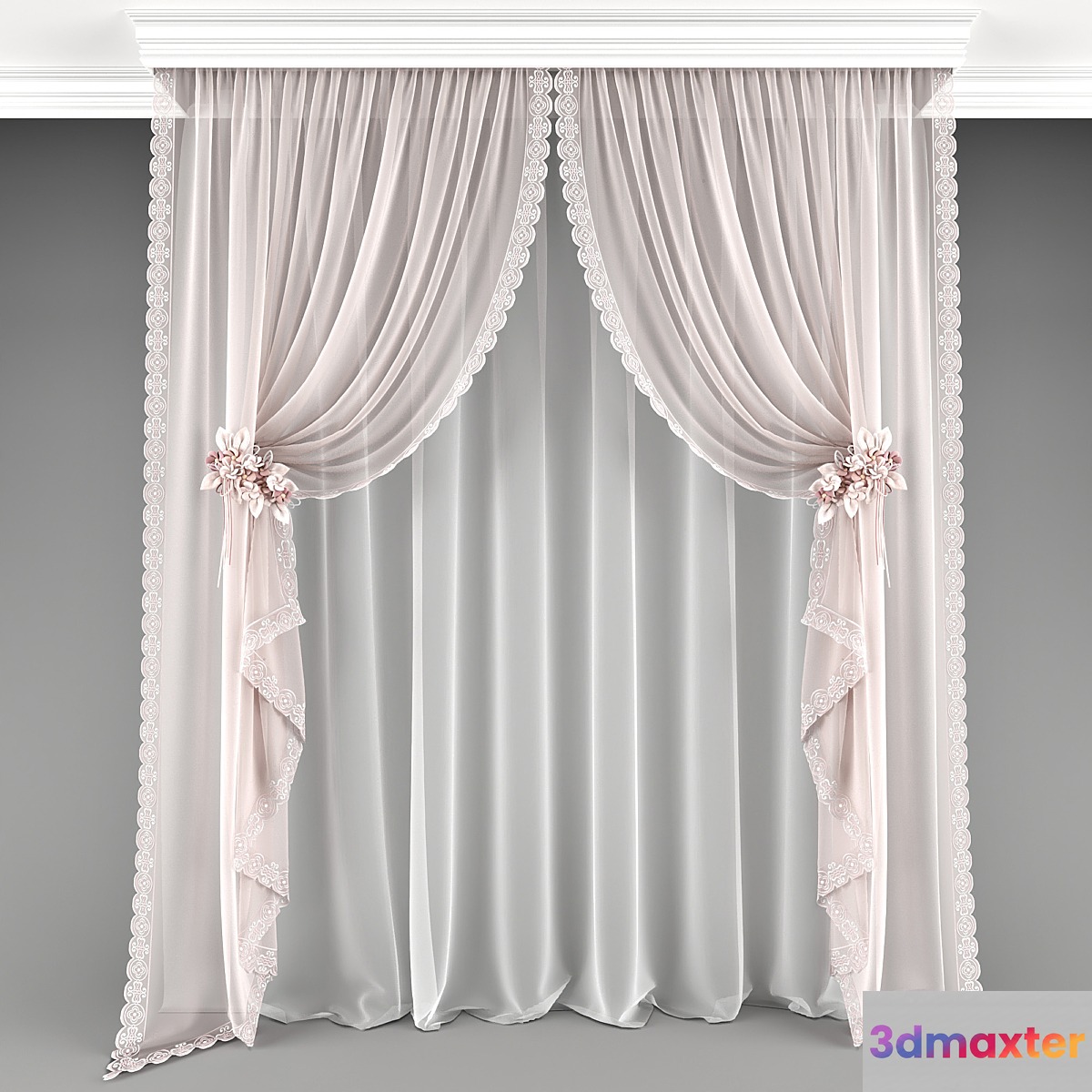 Curtain_015 3D Max