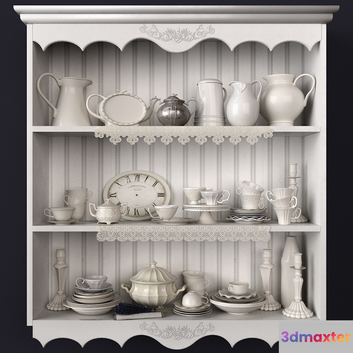 Provence decor set 3D Max