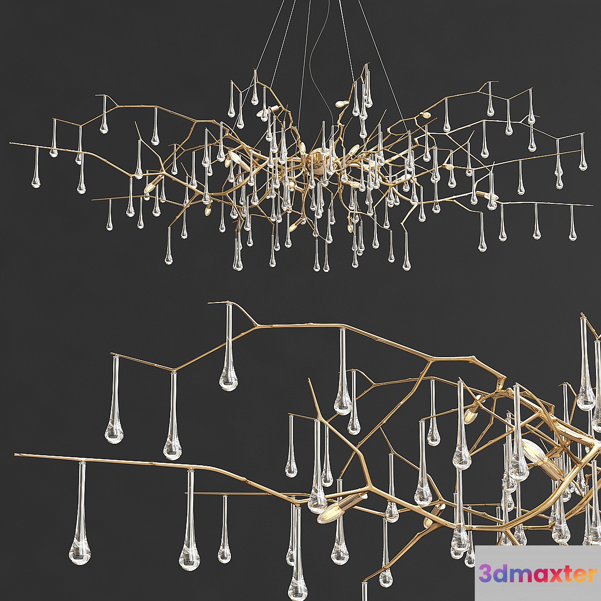 Bijout Chandelier by Serip Lighting