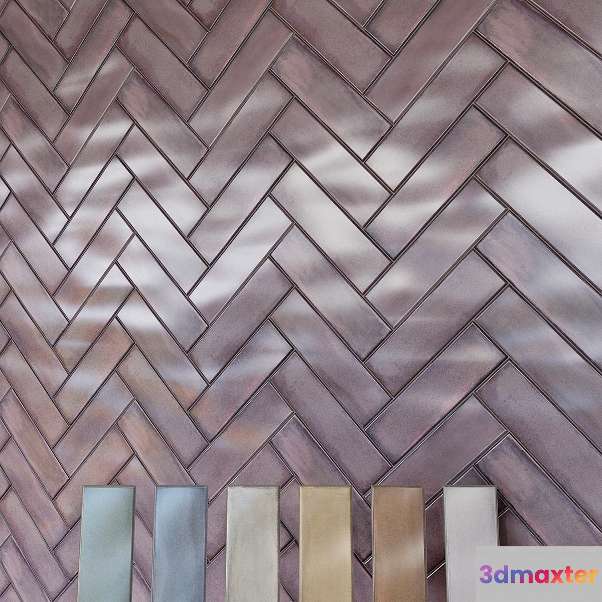 Ceramic tile of Kerama Marazzi Montparnasse 3D Max