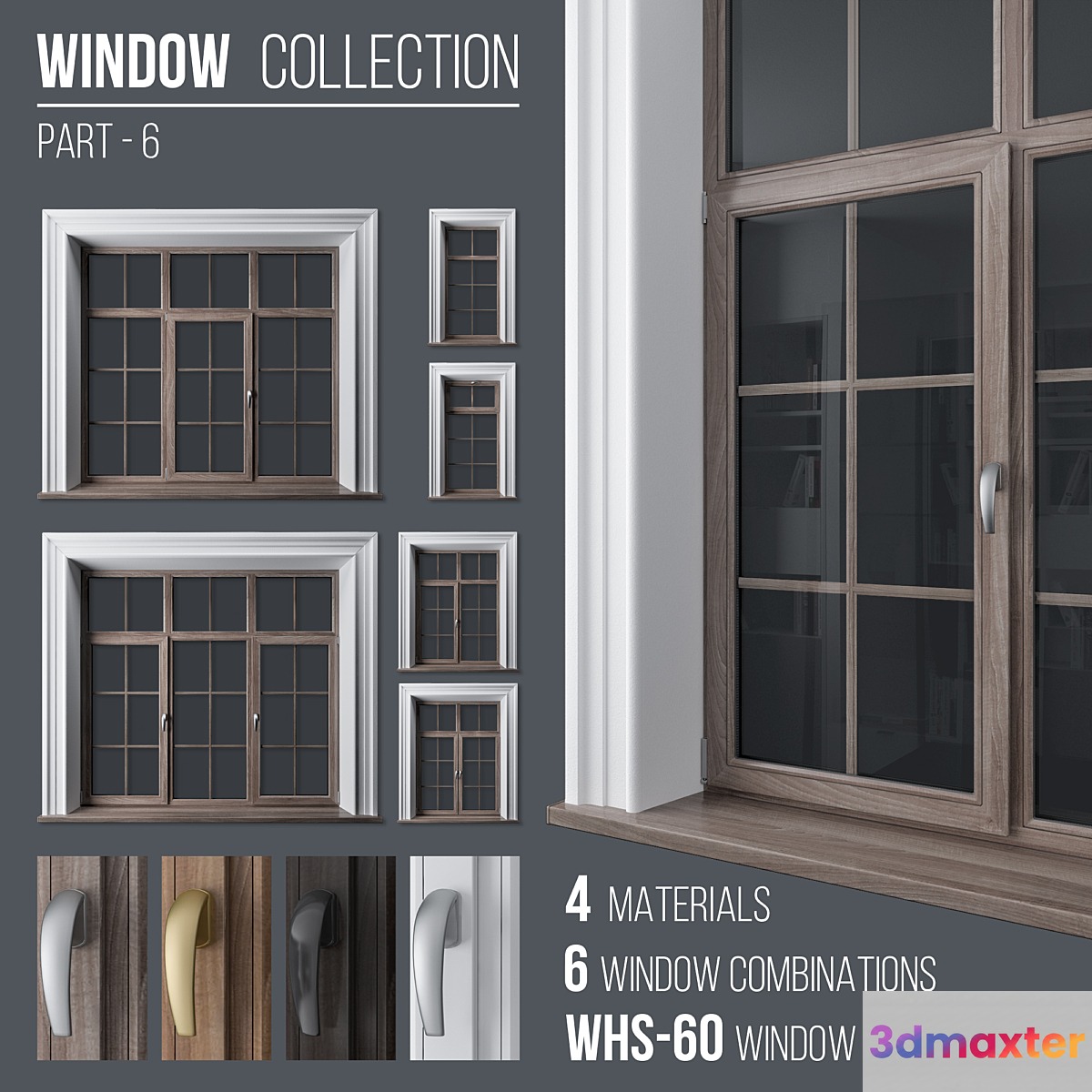 Window Collection Part 6 3D Max