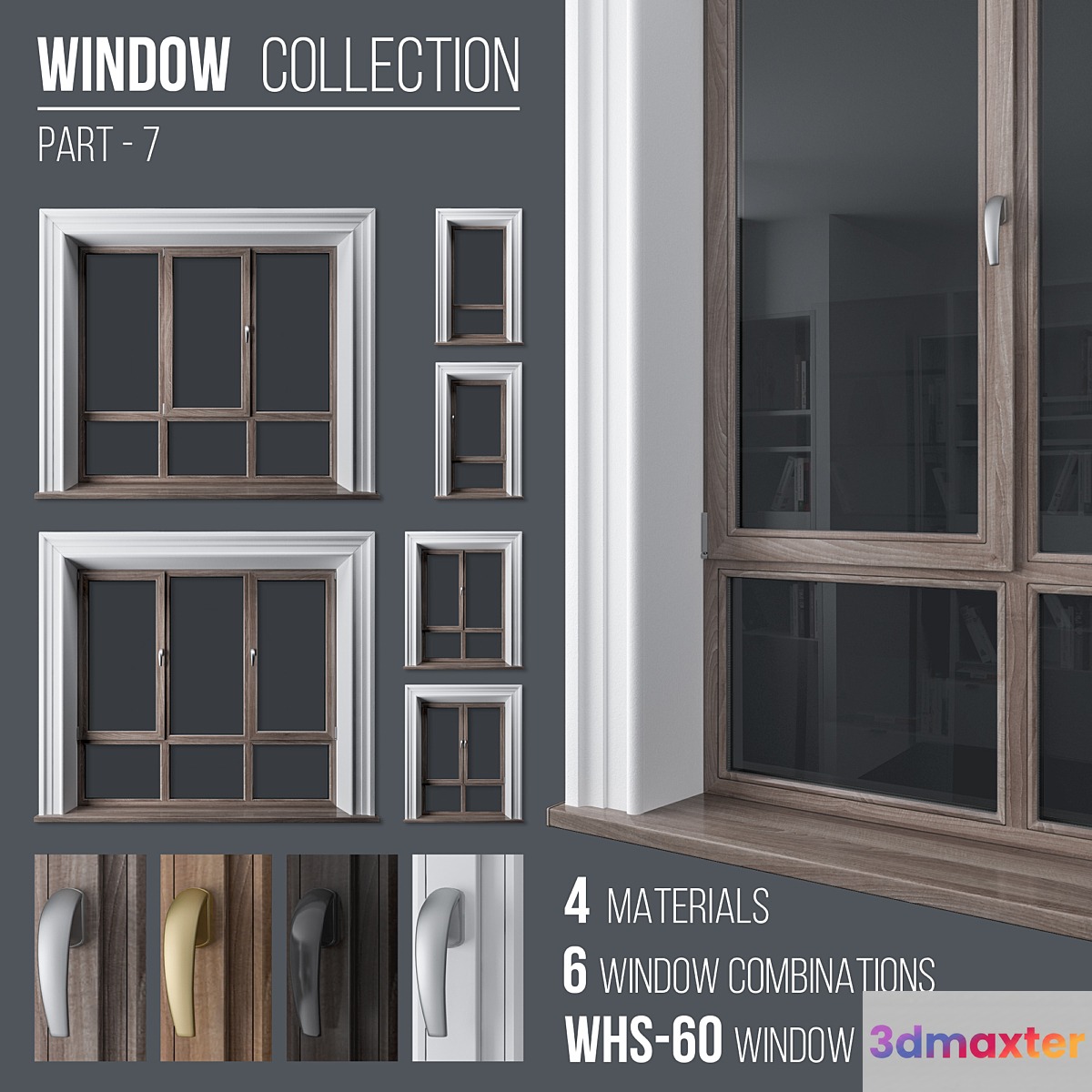 Window Collection Part 7 3D Max