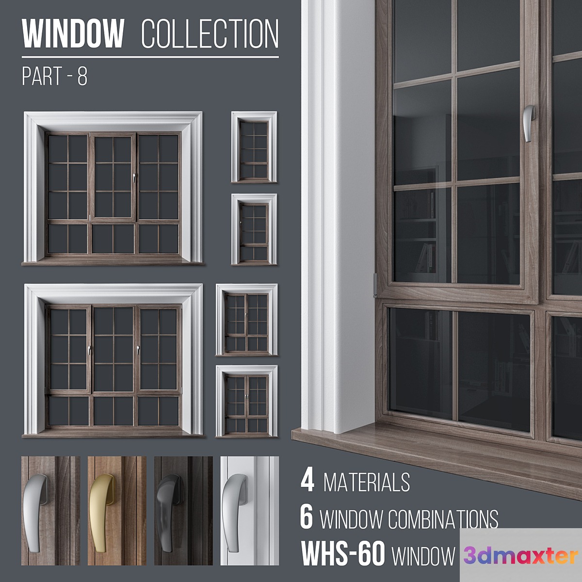 Window Collection Part 8 3D Max