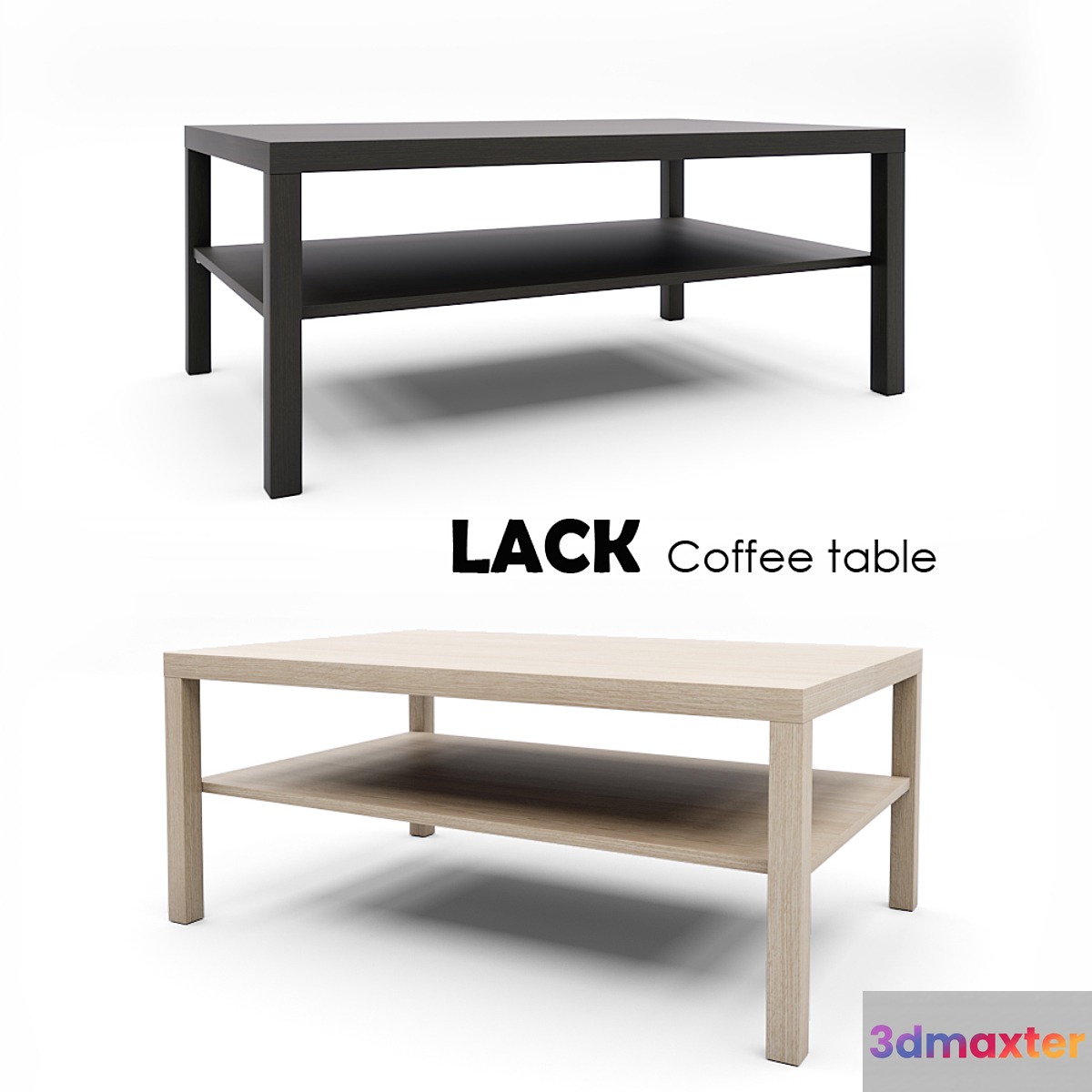 Ikea lack 3D Max