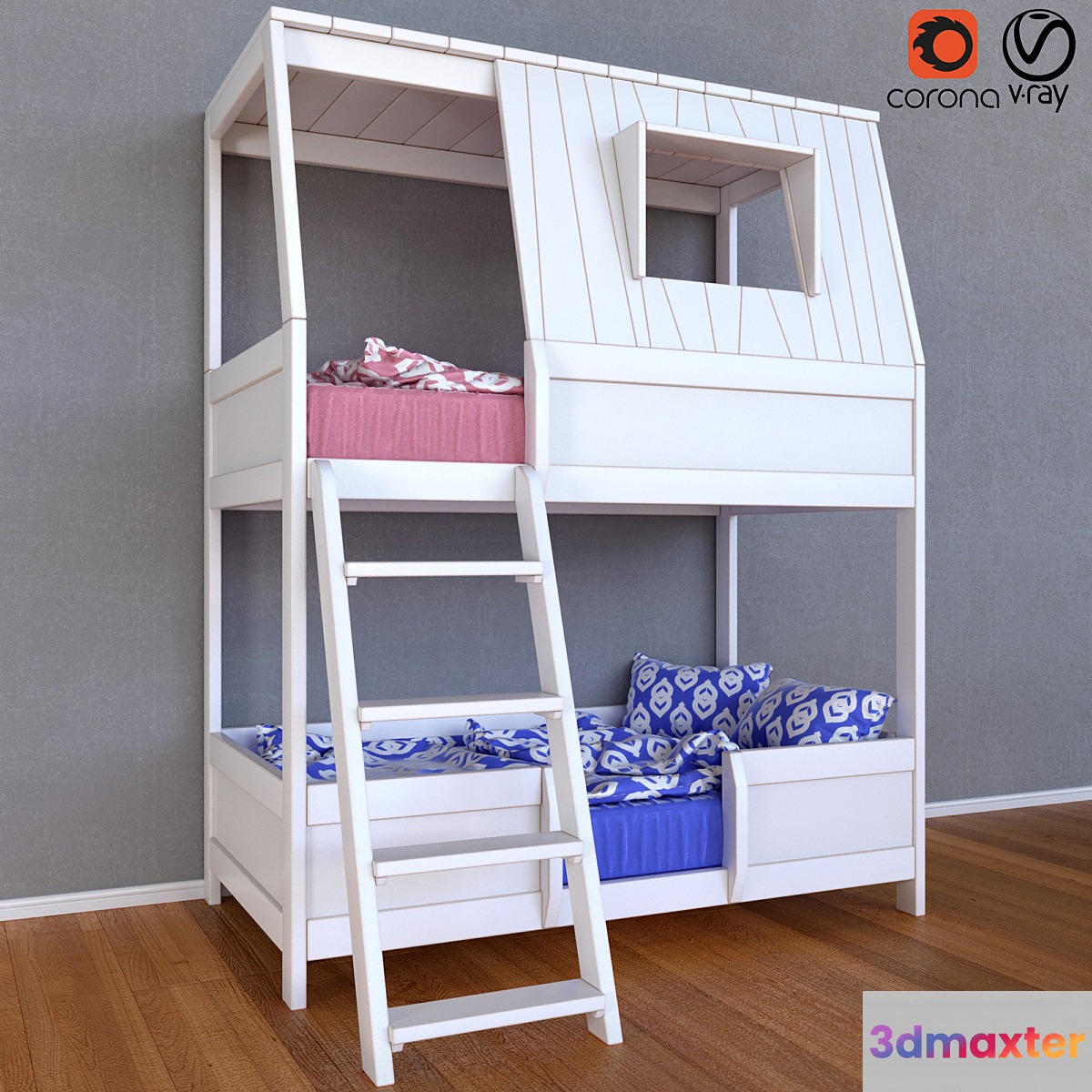 ChildrenBed-29 3D Max