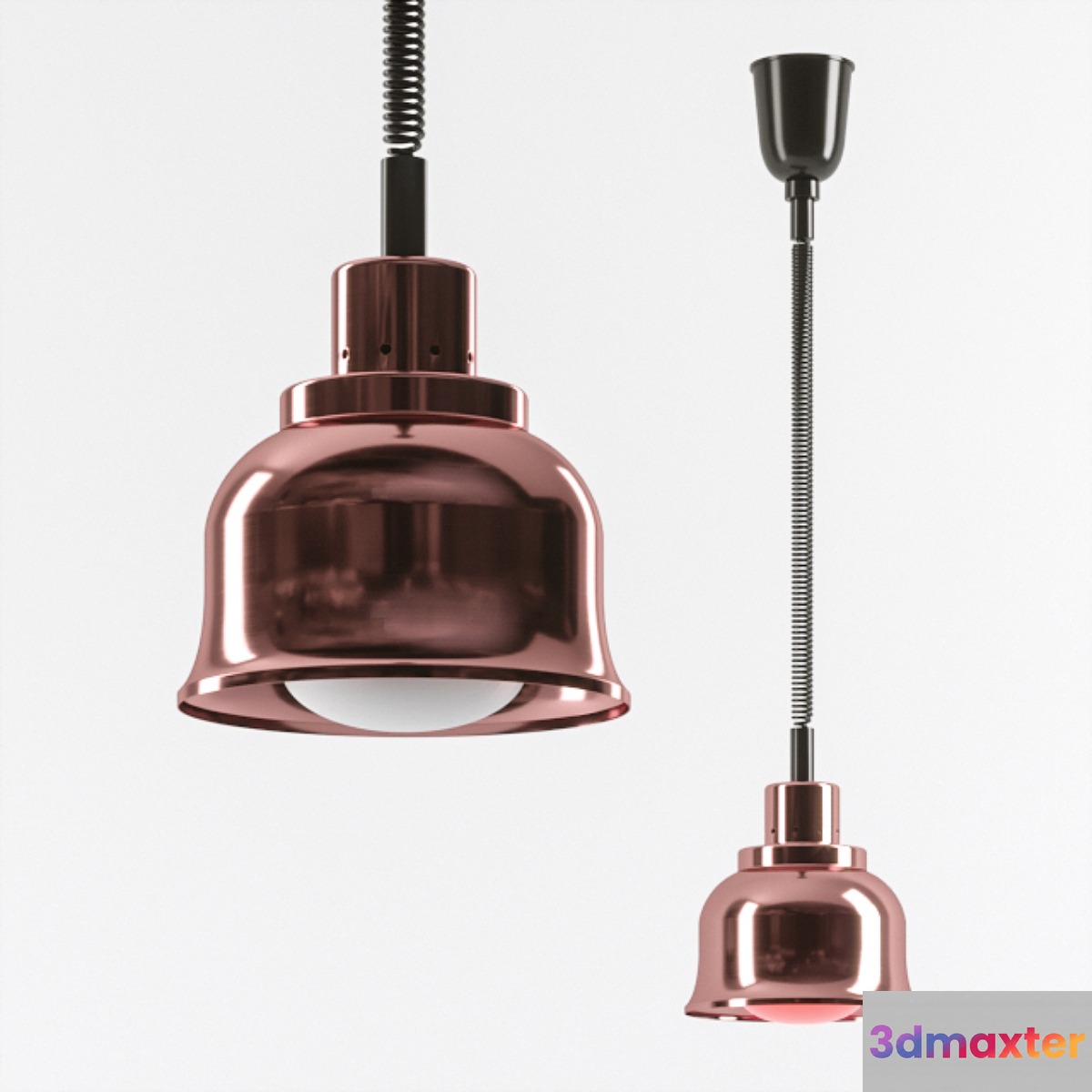 Lamp for heating dishes Saro Bonnie 3D Max