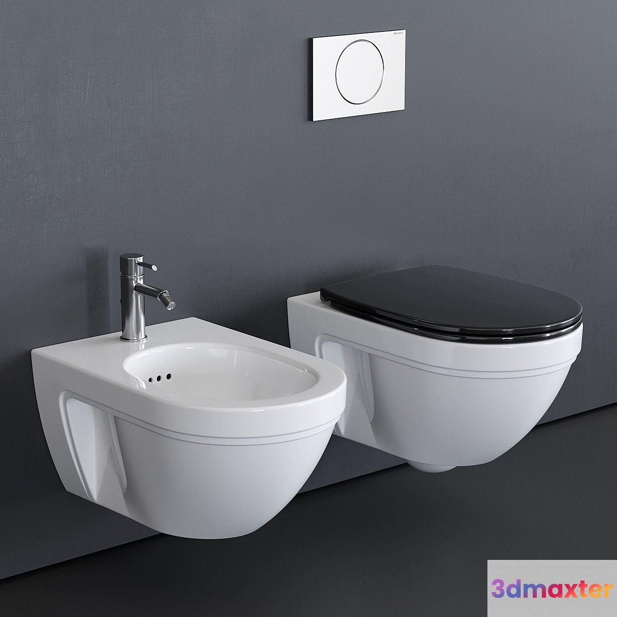 Ceramica Catalano Canova Royal Wall-Hang WC 3D Max