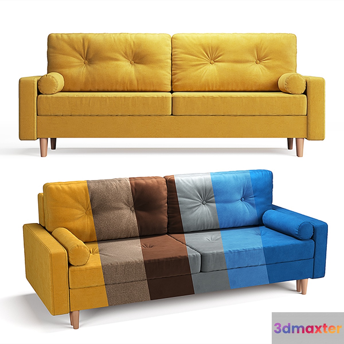 Sofa Deans 3D Max
