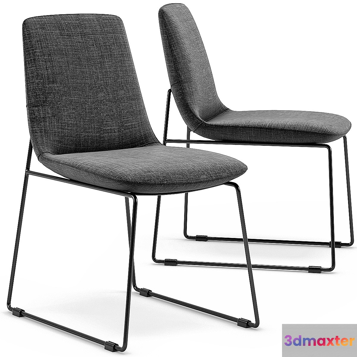 Sobu kira chair 3D Max