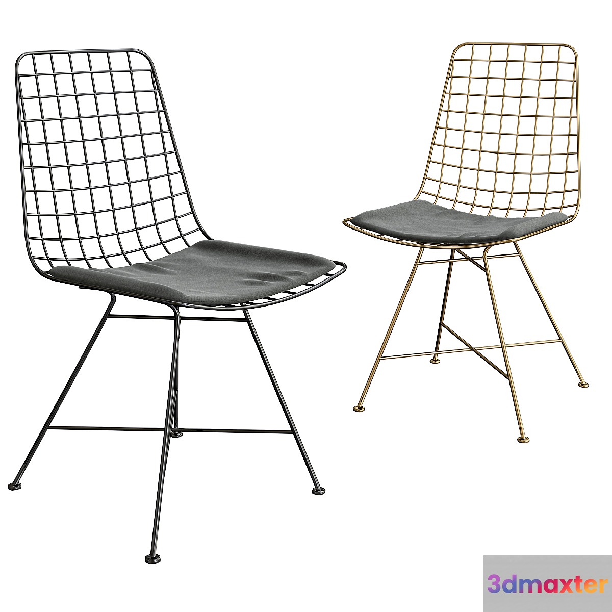 Grid Black Chair
