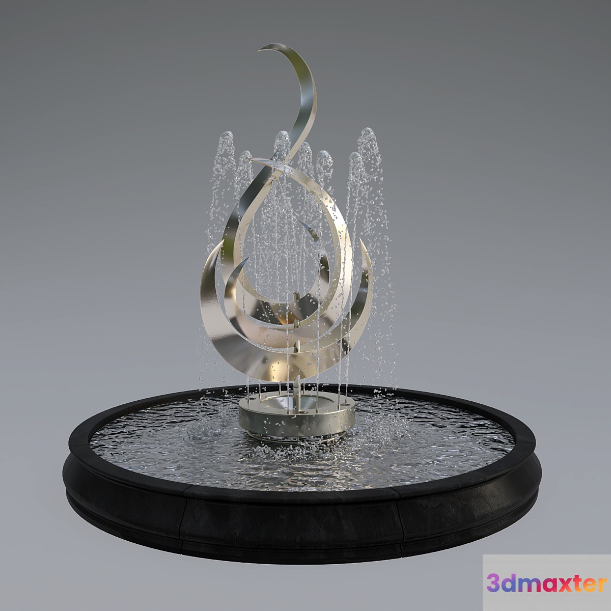 Fountain 11 3D Max