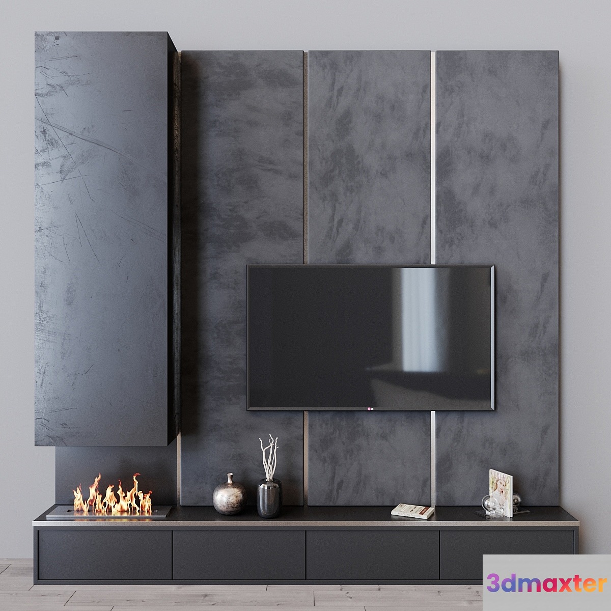 tv set 24 3D Max
