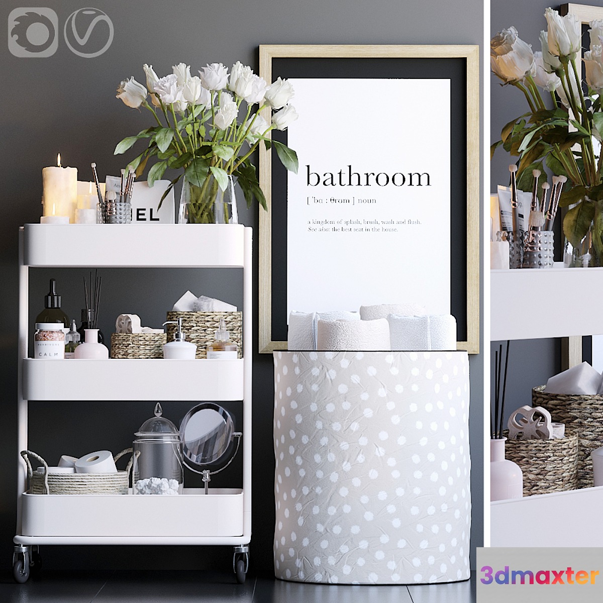 Shelving in the bathroom 10 - No.2