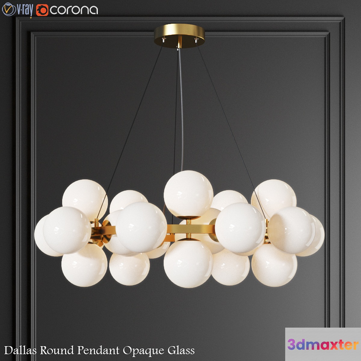 Dallas Maytoni Round Pendant Lamp