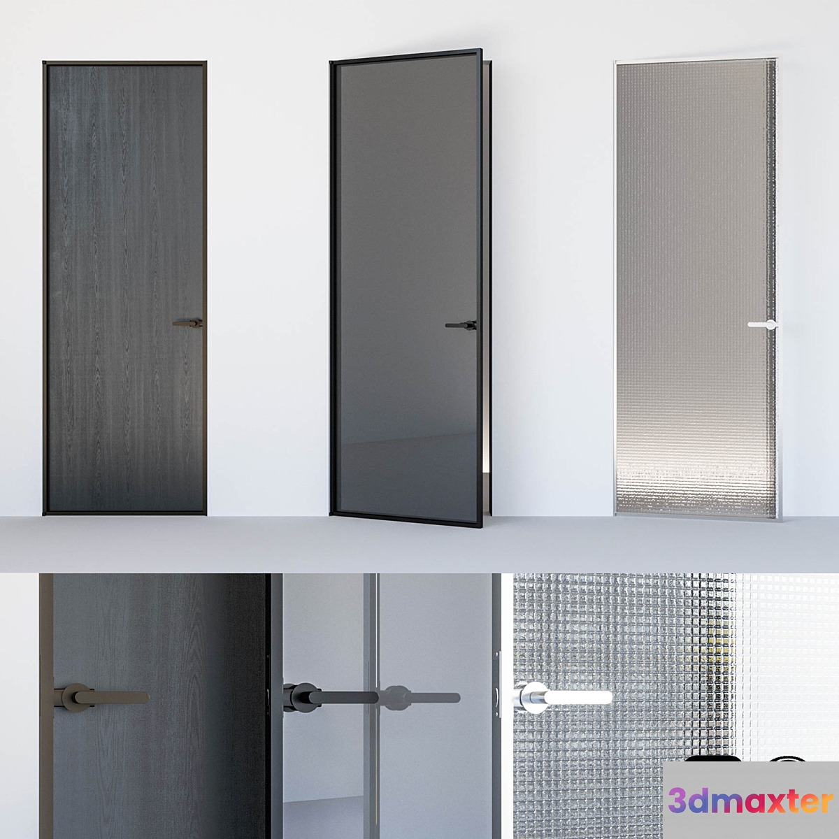 Aladin Swing Mono door by Glas Italia - No.2