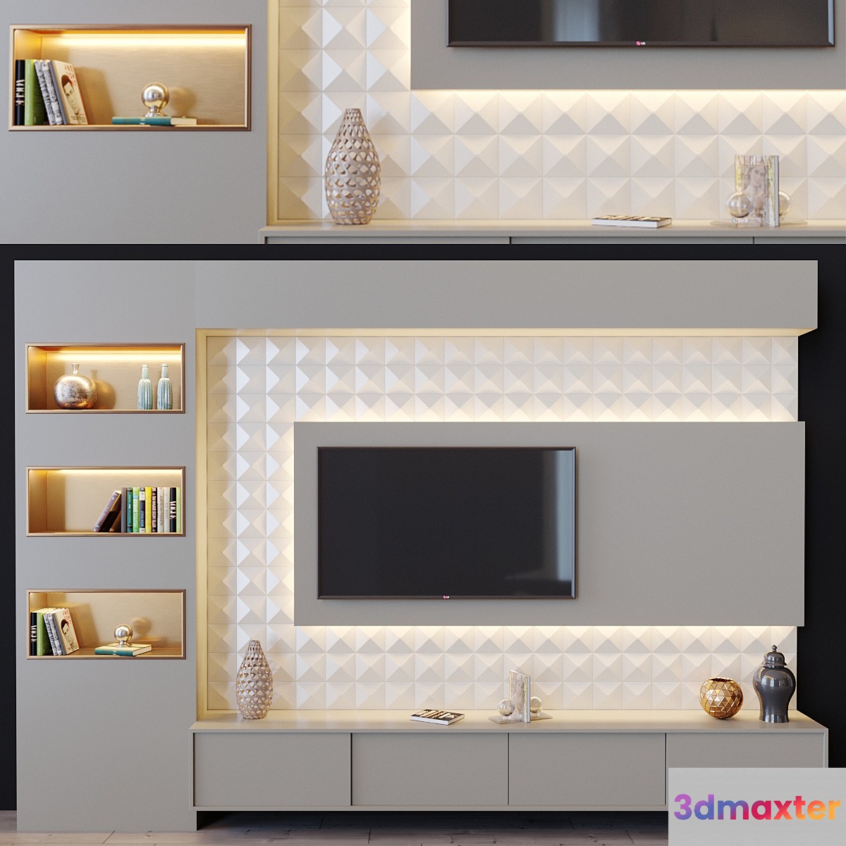 tv set 26 3D Max