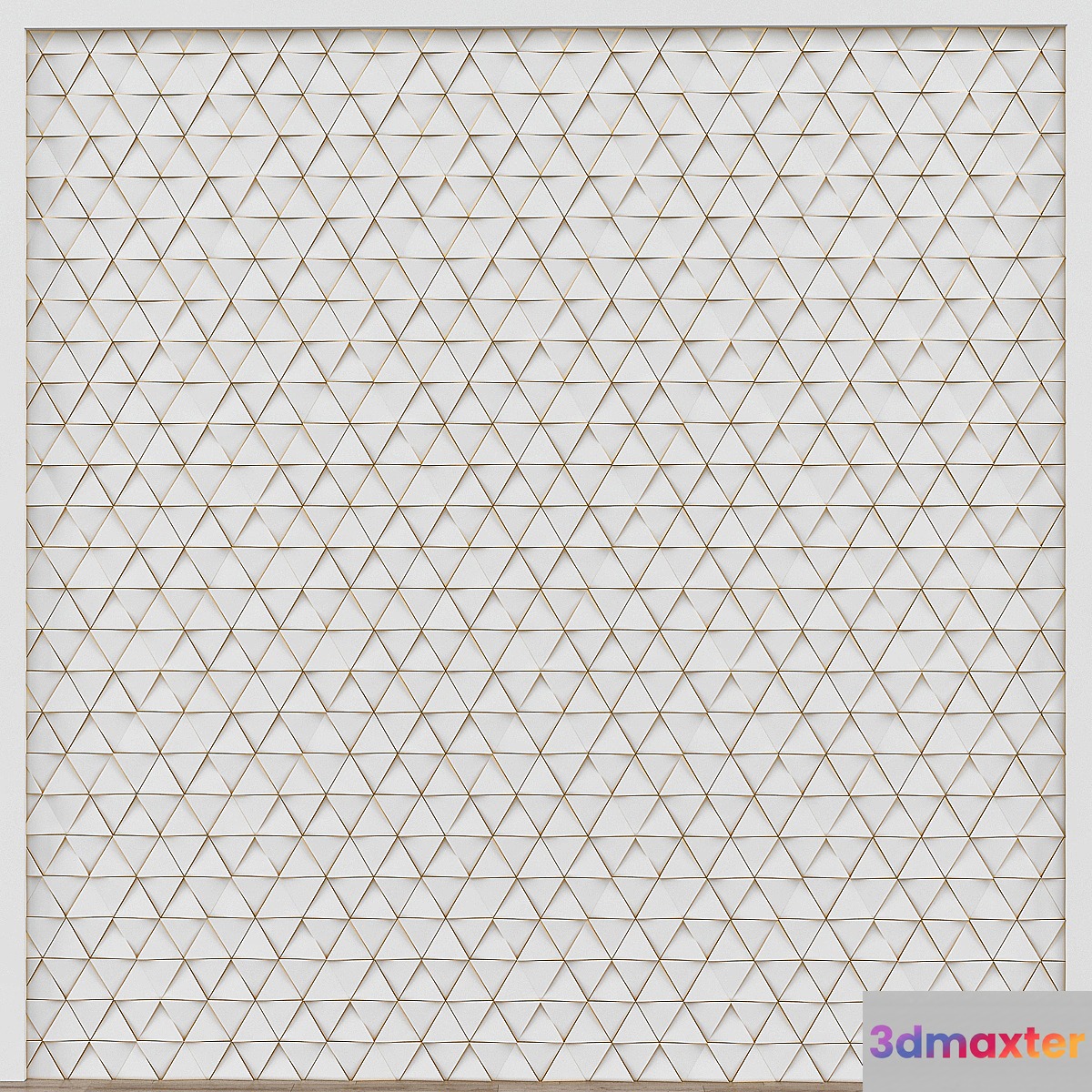 Gypsum 3D panels Modern M-49 3D Max