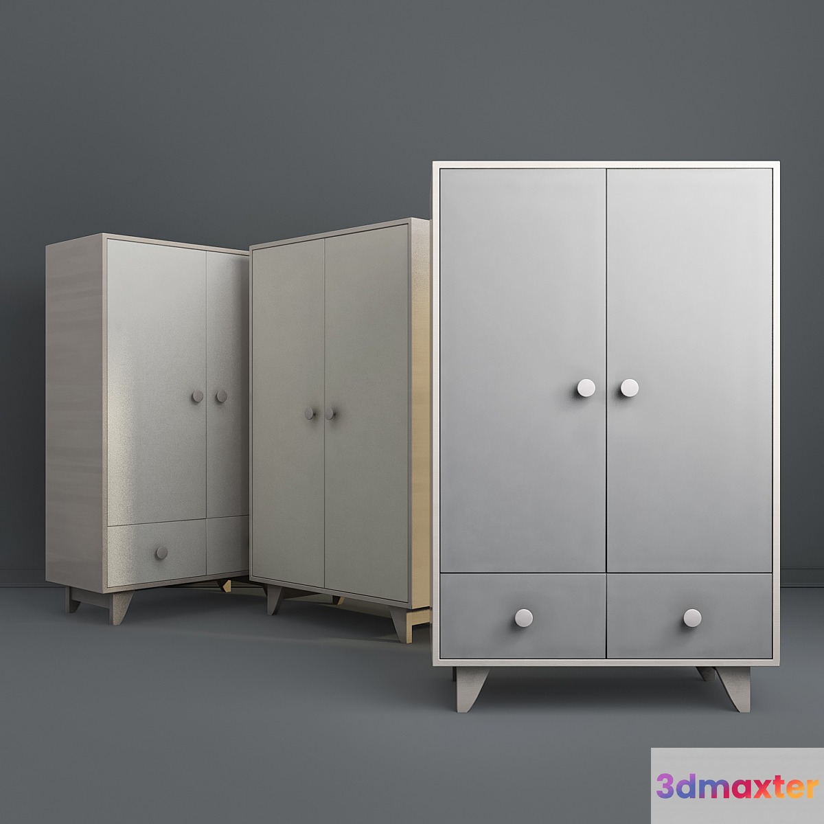 Children's furniture Ellipse collection Line 003 3D Max