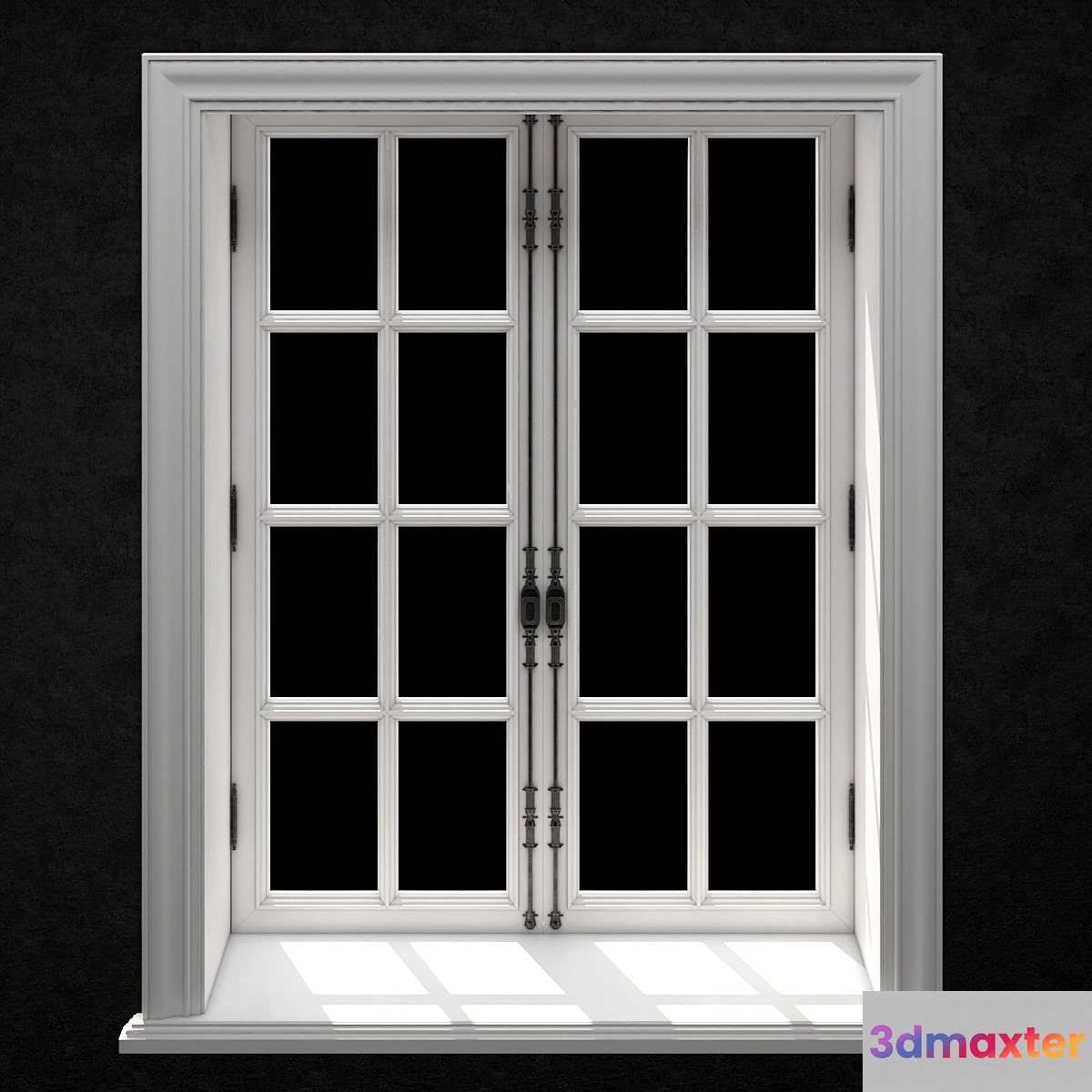 FRENCH WINDOW №1 1500x2000 (CORONA_VRAY)