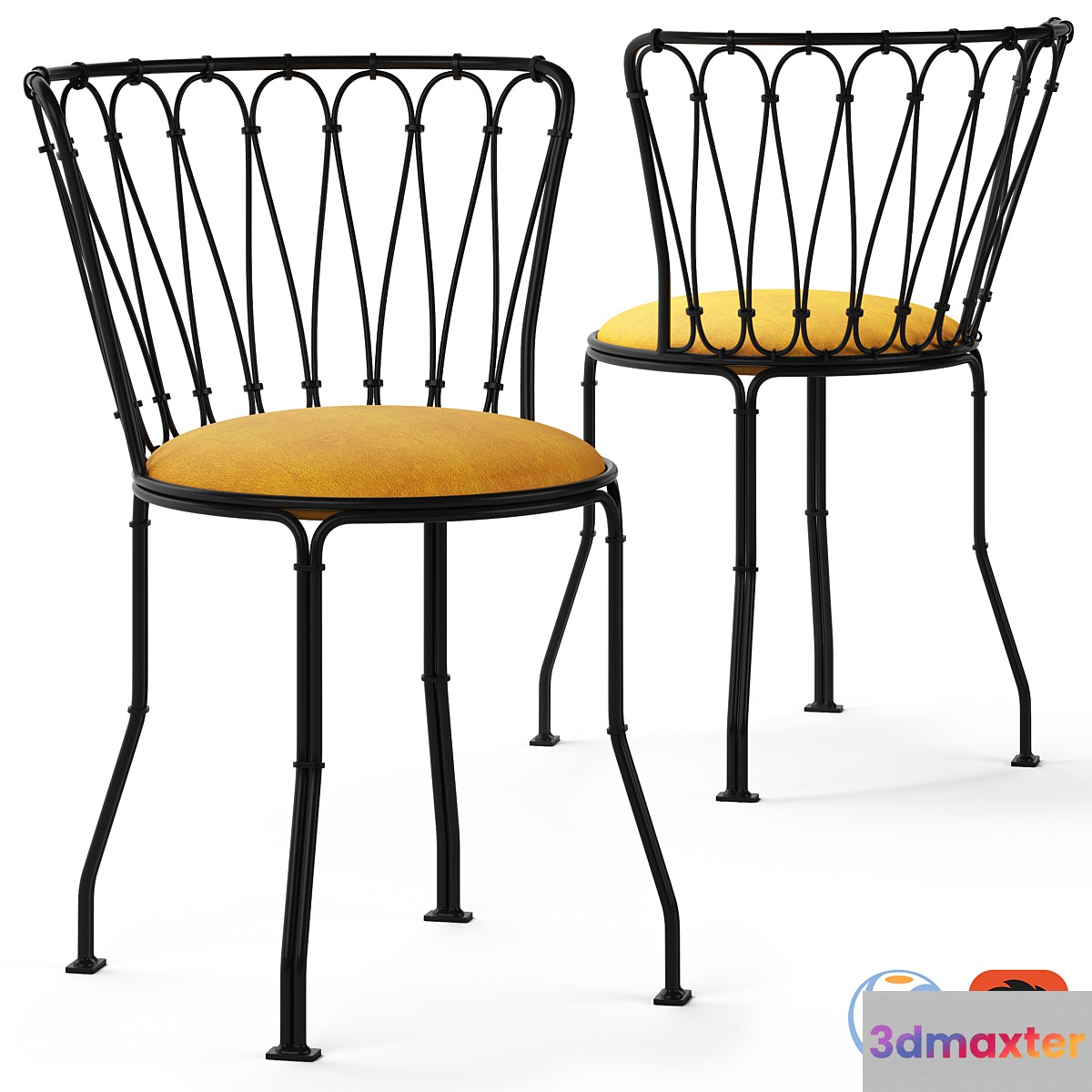 Forge Chair (Silla Forja) 3D Max