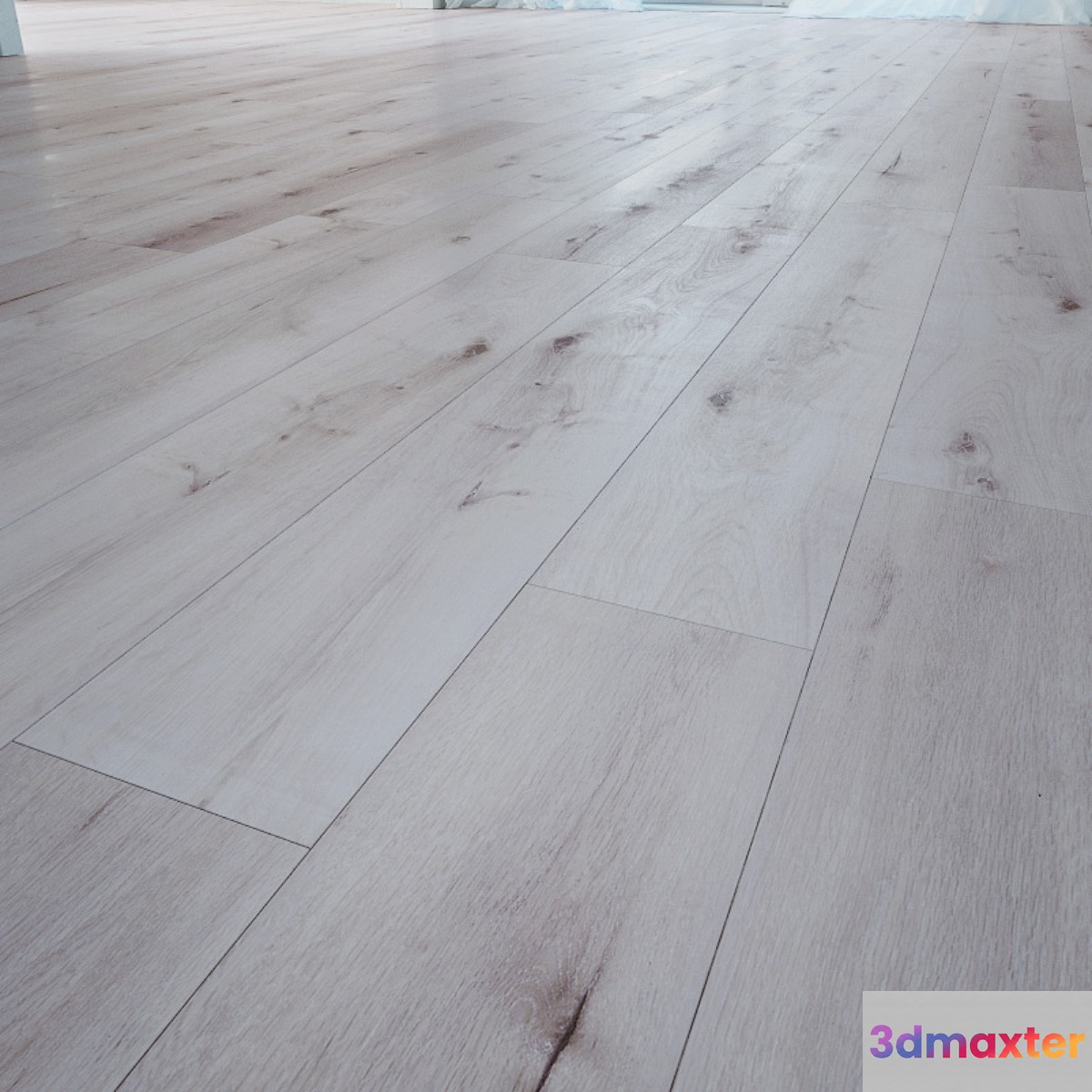 Sedan wooden oak floor